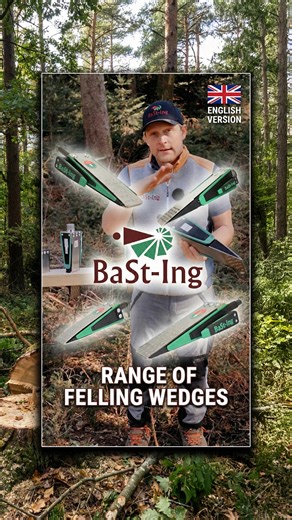 BaSt-Ing.de on Instagram: "🇬🇧 ENGLISH VERSION In this video, BAST-ING CEO Josef Strobl talks about the different felling wedges and their specific areas of use. Take a look and learn more at bast-ing.de. #basting #forestrytools #FellingWedges #Forestry #Logging Woodworking Tools bastingde"