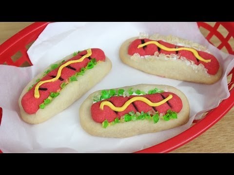 How to Make Hot Dog Cookies!