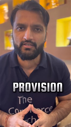 The Commerce Teacher on Instagram: "Provision Meaning in Accounting | Class 11 Accounts Explained Simply #Provision #ProvisionInAccounting #AccountingBasics #Class11Accounts #Class12Accounts CAFoundation CommerceStudents AccountingConcepts AccountingReels AccountsExplained FinancialAccounting CommerceTeacher TheCommerceTeacher"
