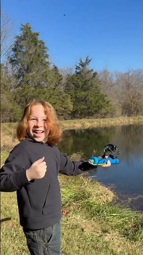 My kid has been begging to go Fishing every day since I got this Catapult Fishing Launcher Rod This