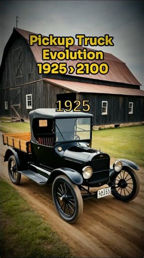 The Evolution of Pickup Truck: 1925 to 2100!