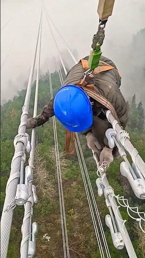 how to install a vibration damper? #trending #lineman