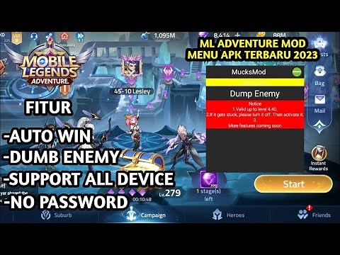 Mobile Legend Adventure v1.1.416 Mod Menu Apk Auto Win