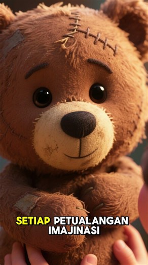 Beruang dan robot yang terlupakan #story #cartoon #shortvideo