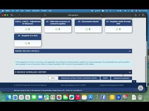GST error: summary for filing is not generated or is not available at the time of filing GSTR