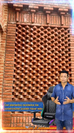 273K views · 5.9K reactions | Con elementos reciclados los constructores pueden crear estos muros . #muros141125_ingjotero | Ing JOtero | Facebook