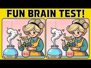🧠🧩Spot the 3 Differences | Brain-Busting Puzzles (A Bit Tricky)