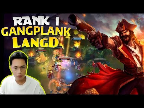 🔴 100% Crit GP vs Cho Gath – One Mistake = Death | LangD Rank 1 Guide