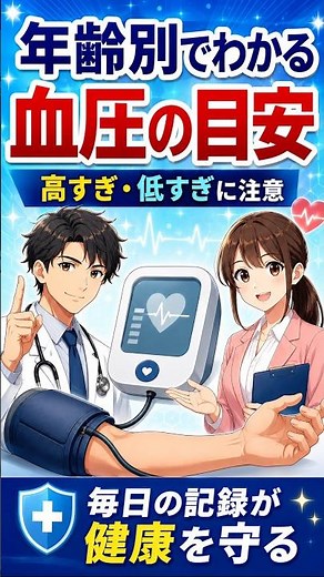 【自分の基準を知る！年齢別で変わる血圧の目安と正しい測定のコツ】