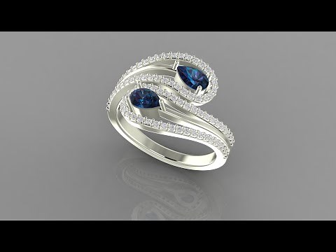 ||Making of Engagement Ring in Matrix9 ||Ring Tutorial ||Jewelry cad Design ||Matrix Design