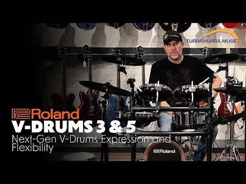 Roland V-Drums TD516 & TD316 - Worthy Successors to the TD17 and TD27 | First Look at Turra Music