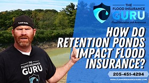 How Do Retention Ponds Impact Flood Insurance?