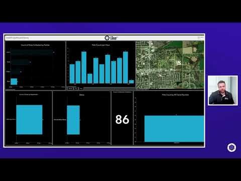 IKE Office Pro dashboards: real-time insights into utility pole management projects