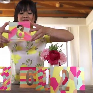 36K views · 1.5K reactions | Colorful table numbers perfect for any...