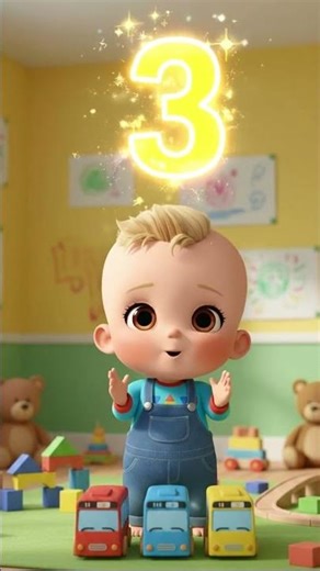 Let’s Count the Toys! 🧸✨ #kidslearning #Shorts #nurseryrhymes