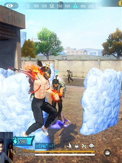 Noob Adventures in Free Fire Gameplay