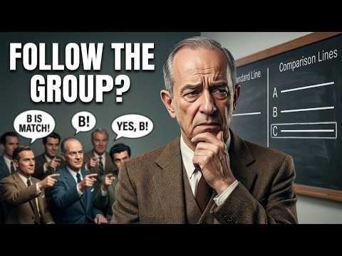 1950's Solomon Asch Conformity Experiment, and where the theory is today.