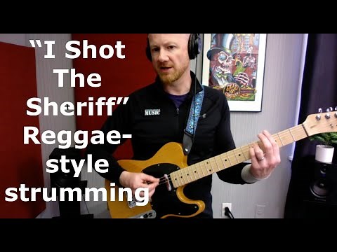 How to Play "I Shot The Sheriff" Eric Clapton Version - Rockville Guitar Lessons