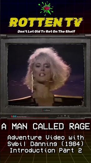 RottenTV: Sybil Danning introduces A Man Called Rage P2 #1984 #80s #SybilDanning #retro #movies