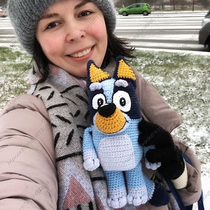 Pdf Bluey Crochet Pattern   19 VIDEOS, Bluey Digital Crochet Tutorial, DIY Bluey Crochet Heeler Dog, Amigurumi Dog, Crochet Gift, Birthday - Etsy
