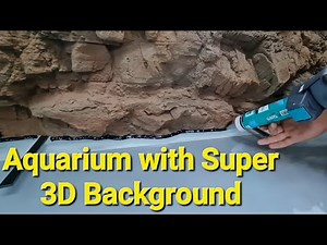 3D Fund Applied Aquarium - New Aquarium of DISCUS Fish with 3D Background