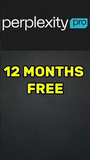 12 months FREE Perplexity Pro - How to use it