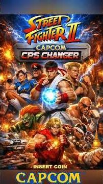 SF2 Capcom cps changer #retrogaming #capcom #gameplay #retro