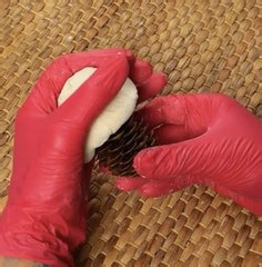 Dough pattern from nature 🥧