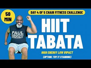 Day 4 Chair Fitness Challenge | HIIT Fat Burner!