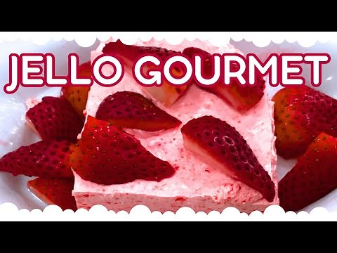 Delicious Strawberry Whip • 3 Ingredient Jello Delight!