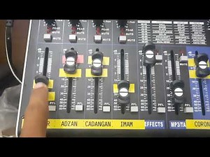 sound system MASJID sederhana