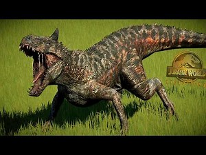 ENTRENAMIENTO DE BATALLA a DINOSAURIO INDOTAURUS! Hibrido Indominus Rex y Carnotaurus JW Evolution 2