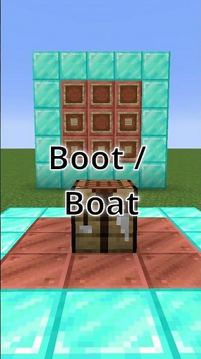 Wie craftet man ein Boot / Boat in Minecraft? | Minecraft einfach erklärt #Shorts