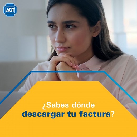 2.8K views · 21 reactions | Descarga las facturas de tu servicio en nuestro portal de facturación, sólo necesitas tu número de cliente y número telefónico del sitio monitoreado.  https://bit.ly/3yBq89E | ADT México | Facebook