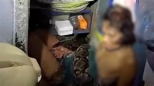 EN IMAGES | Une femme étranglée par un python pendant deux heures