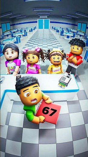 ORDER SIX SEVEN #shorts #roblox