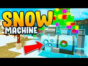 SNOWBALL Machine!! in Roblox Islands (Skyblock)