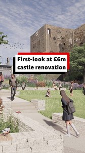 Some rooms will be opened for the first time in hundreds of years 👀 A £6m project is under way at Newark Castle, which will open up the original gatehouse and restore access to parts of the surviving walls. . . . #nottinghamshire #history | BBC Nottingham