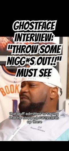 Part 2: GHOSTFACE Interview:(PUFF) paid them off…throw some ni***s out!”