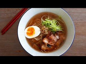 Shoyu Ramen with Soy Sauce | wa's Kitchen recipe