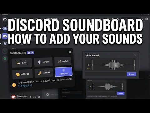 DISCORD SOUNDBOARD TUTORIAL (2026) How To Add Your Sounds