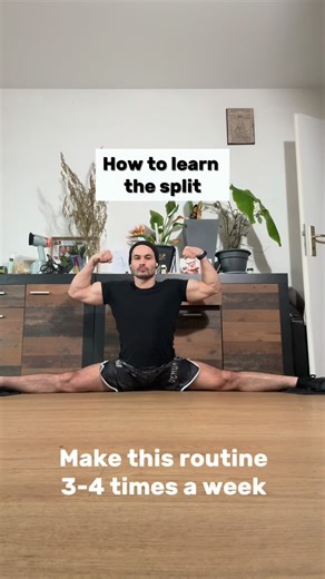 Alex von Schleich | How to learn the split (Also workout for beginners) * * * * * * * #fitness #fypシ #boxing #reels #stretching #fighting | Instagram