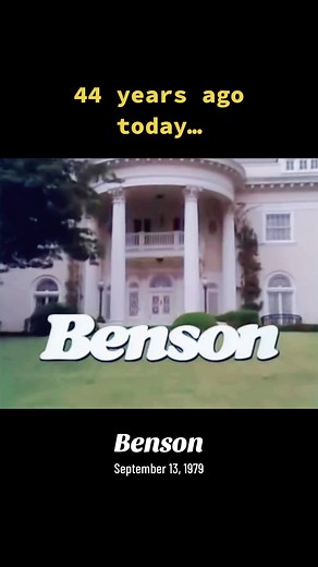44 years ago today, ‘Benson’ premiered on ABC. The show ran for seven seasons from September 13, 1979 to April 19, 1986. #70s #80s #genx #classictv #tvsitcom #genxtv #ilovethe80s #benson #foryoupage