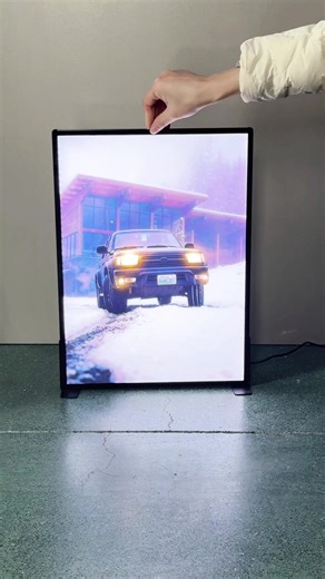 Suitable for catering businesses, ideal tabletop LED lightboxes for restaurant commercial scenarios#lightboxadvertising #lightboxes #advertisinginnovation #light #Commercial Advertising