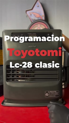 Programación de estufas Toyotomi LC 28 classic