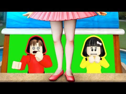 Yuta, Mio, and Baby Celine build a bridge to escape Brainrot || ROBLOX