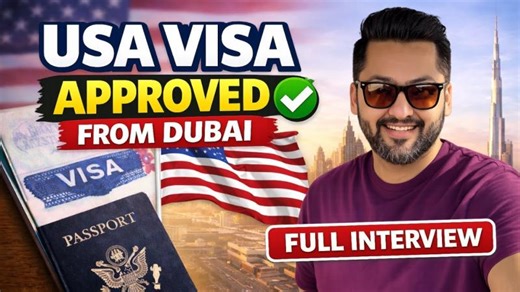 USA B1:B2 Visa Approved from Dubai 🇺🇸 | Honest Interview Experience Tips | Haris Hasan Khan