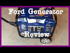 Ford Generator Review - Ford 4050W Generator Unboxing and Assembly