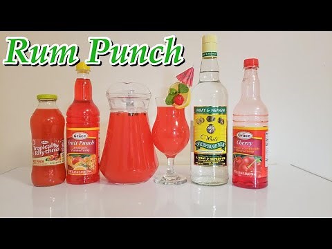 How To Make Jamaican Rum Punch | Rum Punch