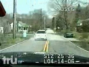 Hot Pursuit - Backwards Driving Limo Police Chase -TruTV.com